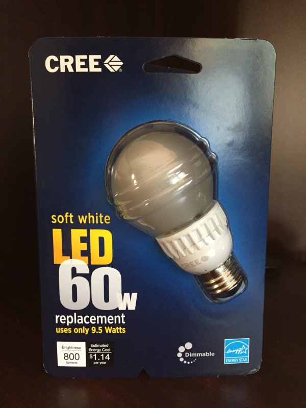 Cree Lightbulb Packaging