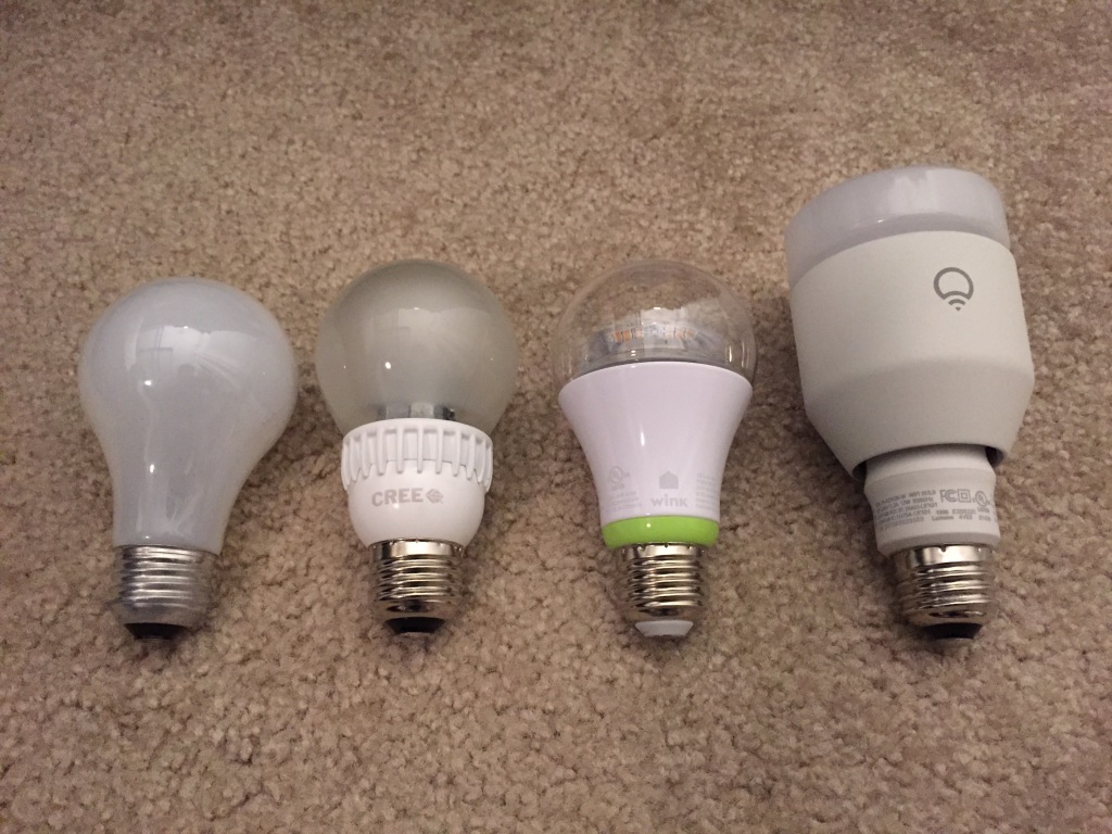 Bulb Size Comparison