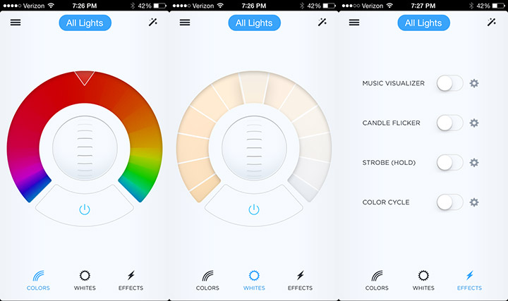 The LIFX App