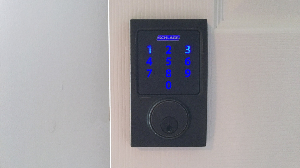 The Schlage Connect Screen