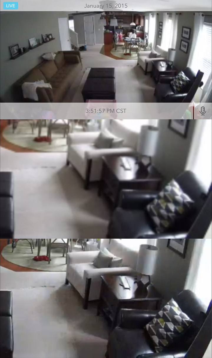 A Sample of the Dropcam's Zoom