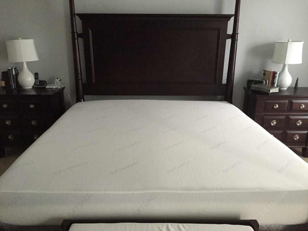 The Tuft & Needle mattress on our bed