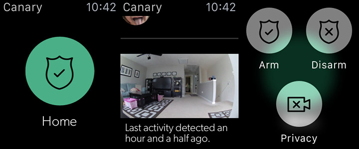 The Canary Apple Watch App