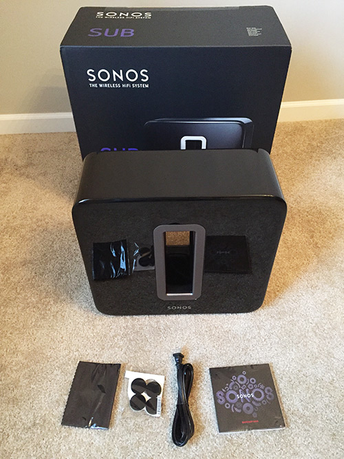 Unboxing the Sonos SUB