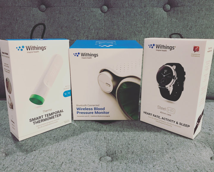 QUICK REVIEWS: Withings Thermo, Blood Pressure Monitor, and Steel HR