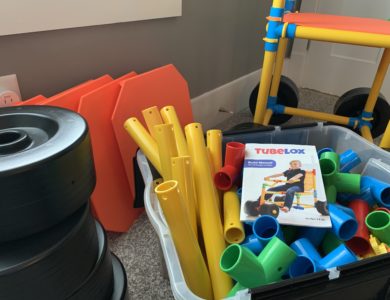 REVIEW: Tubelox Building Kit for Forts and Fun